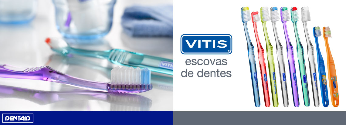 Vitis Escovas de Dentes Banner