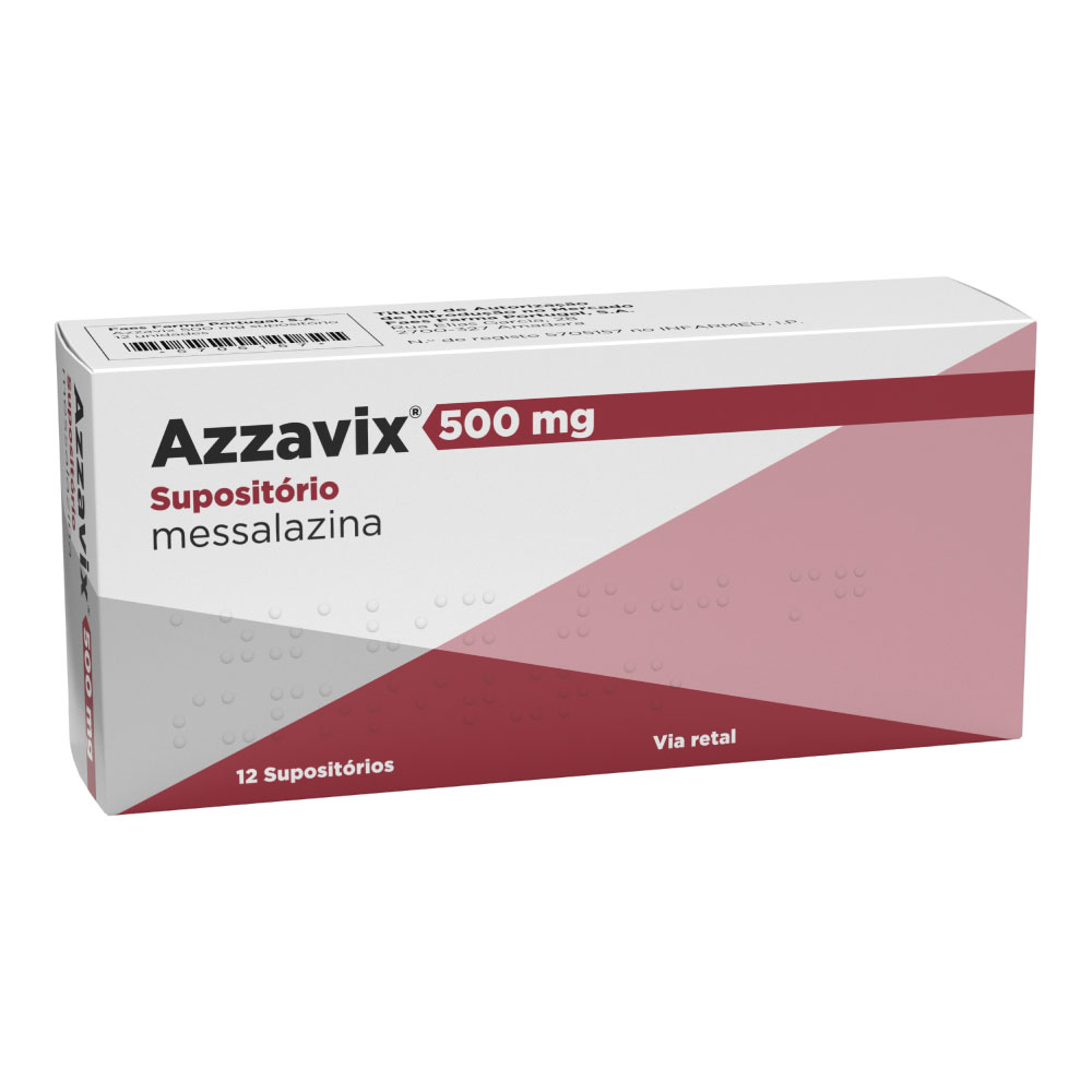 Azzavix ® 500 mg, supositório